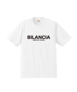 Bilancia Logo T-Shirt WHITE